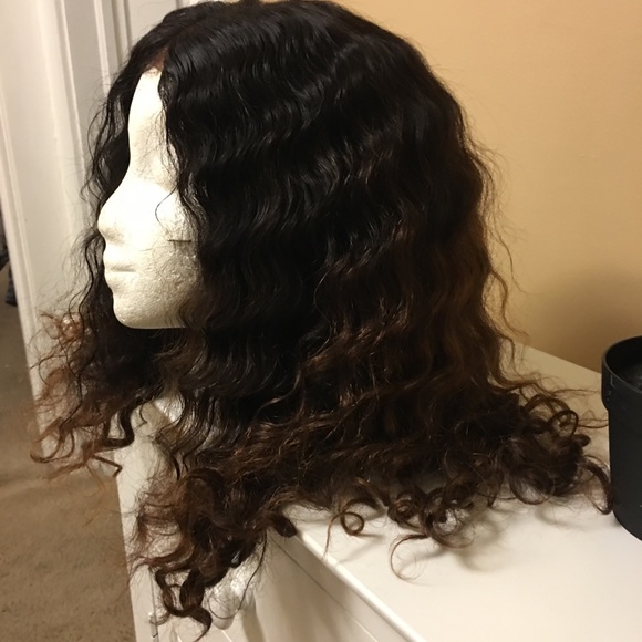 Brazilian deep wave closure wig - Picture 5 of 8